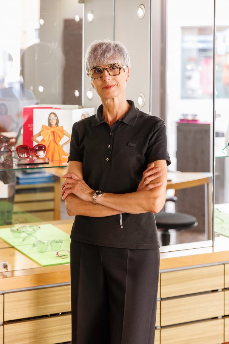 Petra Glas, Augenoptikerin